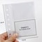 Wide A7 PVC LooseLeaf Binder DIY Document Storage Bag Photocard Collect Book Album 6