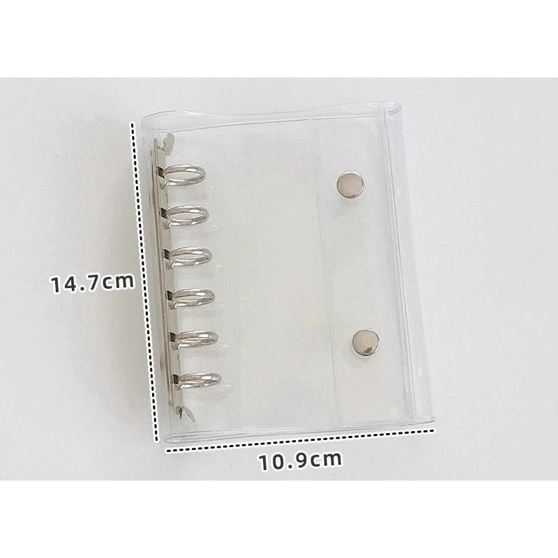 Wide A7 PVC LooseLeaf Binder DIY Document Storage Bag Photocard Collect Book Album 7