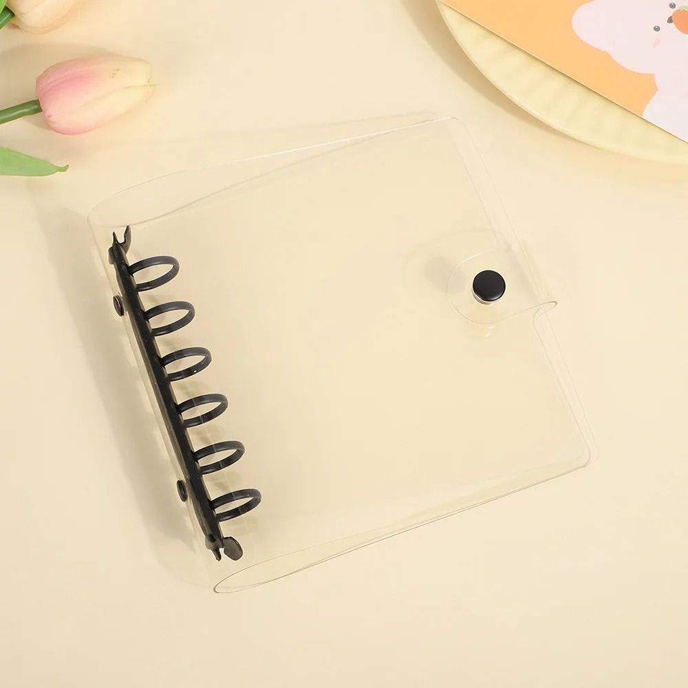 Wide A7 PVC LooseLeaf Binder DIY Document Storage Bag Photocard Collect Book Album 18
