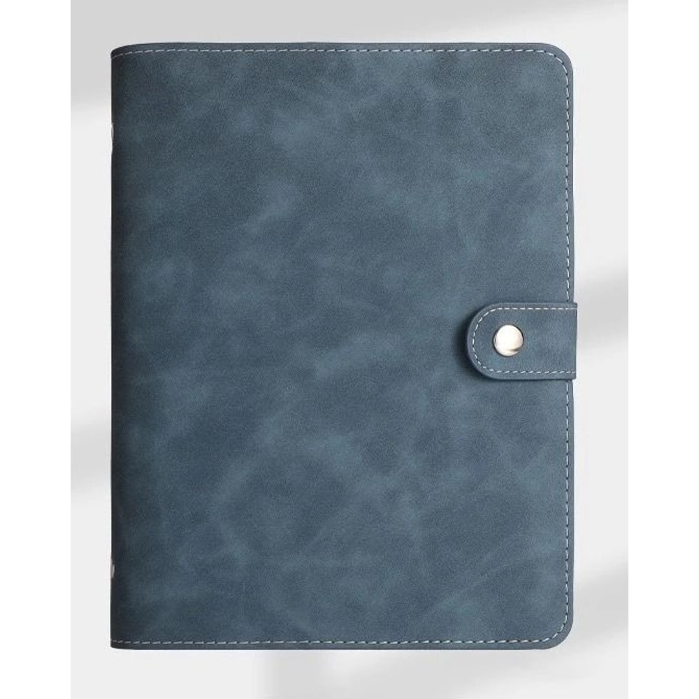 Soft PU Leather DIY Binder A5A6A7 Photocard Collect Book Bullet Journal Agenda Planner Cover 9