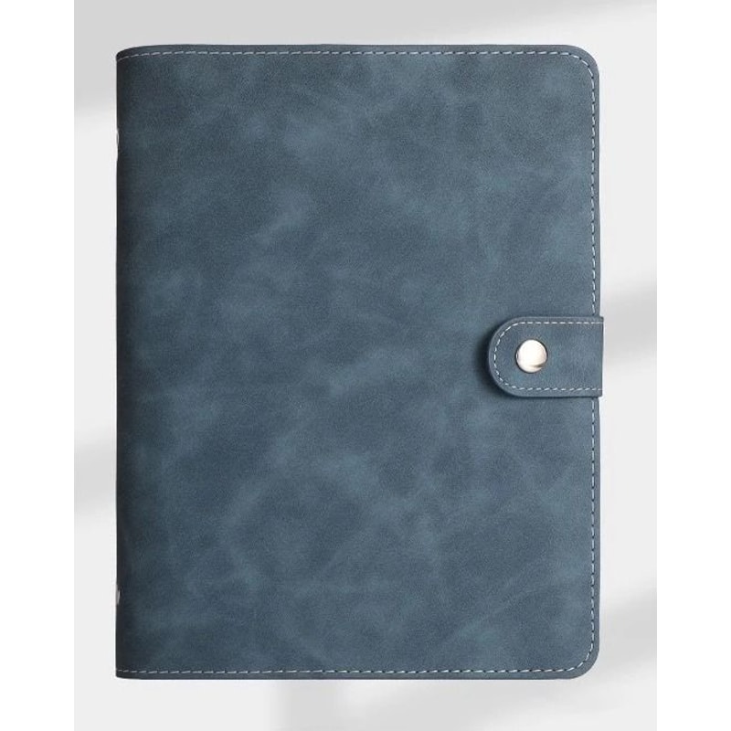 Soft PU Leather DIY Binder A5A6A7 Photocard Collect Book Bullet Journal Agenda Planner Cover 9