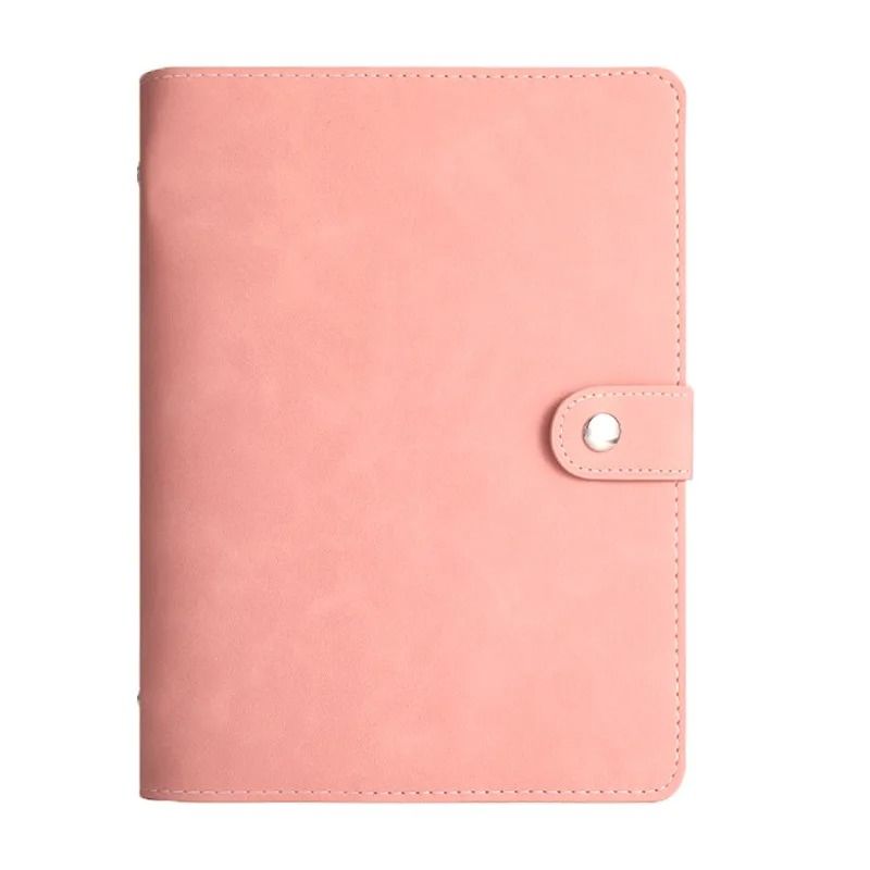 Soft PU Leather DIY Binder A5A6A7 Photocard Collect Book Bullet Journal Agenda Planner Cover 4