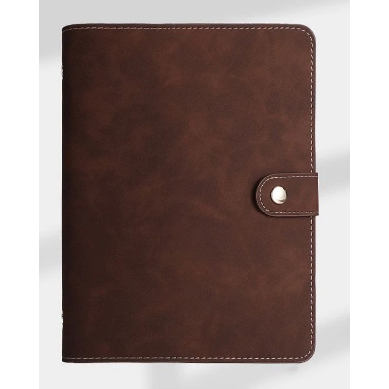 Soft PU Leather DIY Binder A5A6A7 Photocard Collect Book Bullet Journal Agenda Planner Cover 5