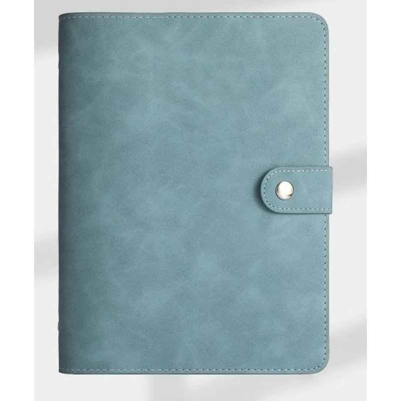 Soft PU Leather DIY Binder A5A6A7 Photocard Collect Book Bullet Journal Agenda Planner Cover 6