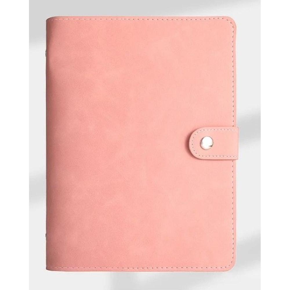 Soft PU Leather DIY Binder A5A6A7 Photocard Collect Book Bullet Journal Agenda Planner Cover 7