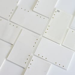 premium woodfree printing paper refills – a5/a6/a7 spiral filler pages for filofax & creative office notebooks