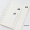 Premium Woodfree Printing Paper Refills A5A6A7 Spiral Filler Pages For Filofax Creative Office No 16