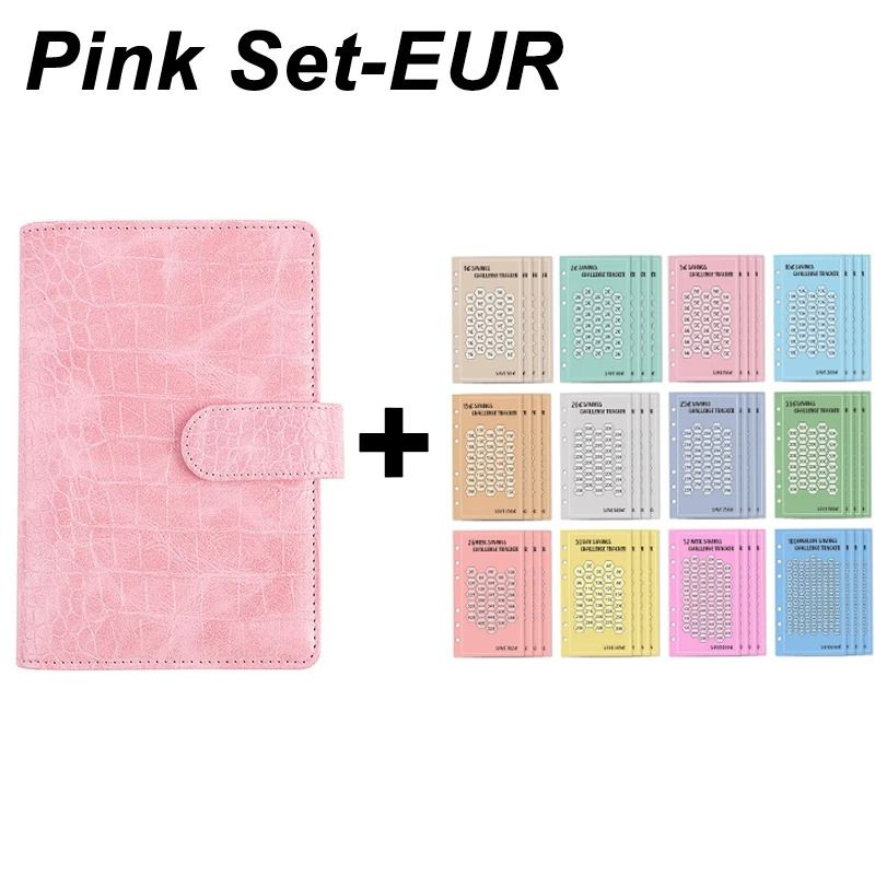 A6 100 Envelopes Money Saving Challenge 52Week 30Day Savings Budget Planner For Euros And USD 19