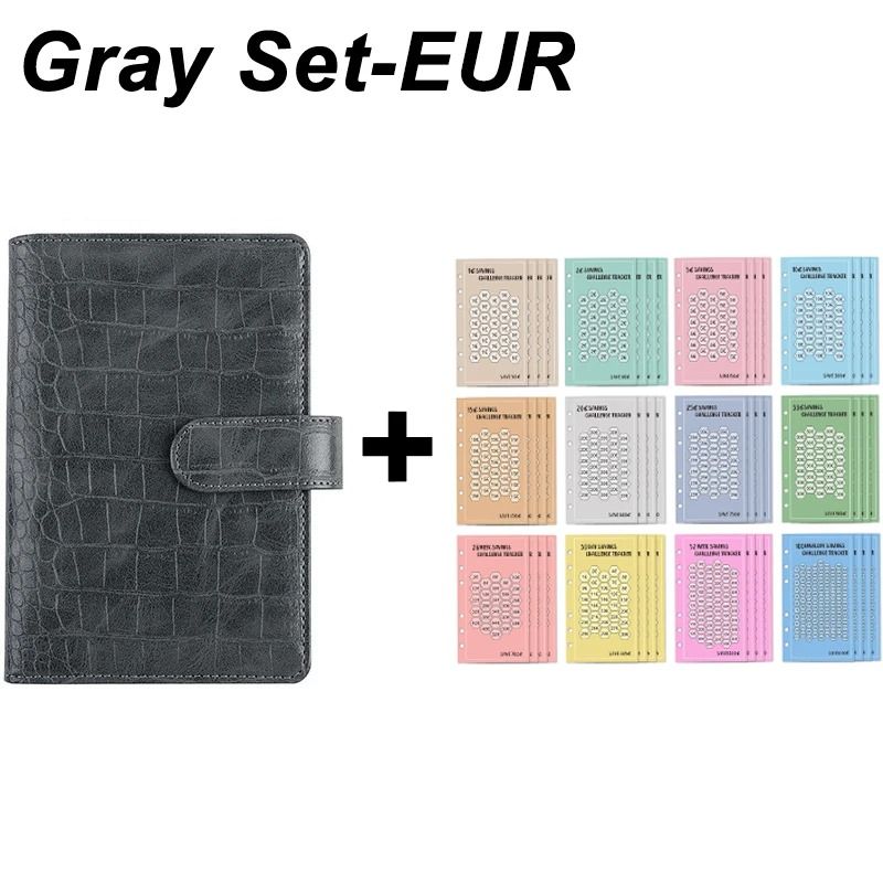 A6 100 Envelopes Money Saving Challenge 52Week 30Day Savings Budget Planner For Euros And USD 15