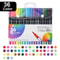 Professional DualTip Art Markers 1260120 Colors For Drawing Sketching Hand Lettering 6
