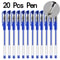 Bulk Gel Pen Set 2050 Pcs Professional Black Blue And Red Writing Pens For School And Office 12
