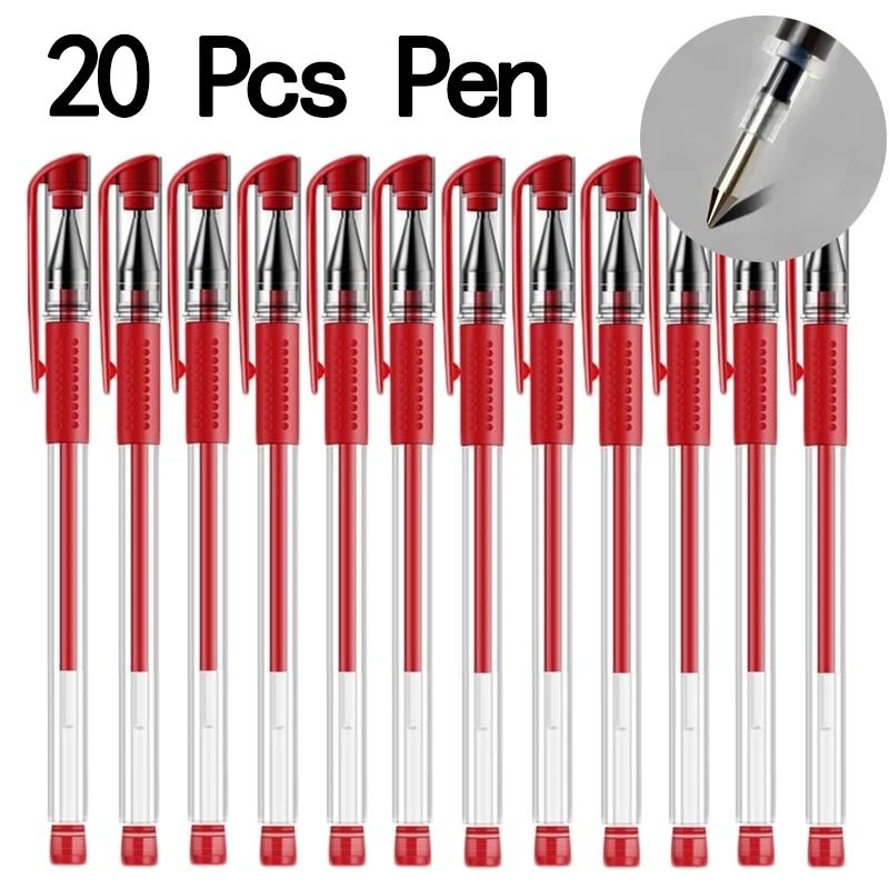 Bulk Gel Pen Set 2050 Pcs Professional Black Blue And Red Writing Pens For School And Office 13