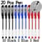 Bulk Gel Pen Set 2050 Pcs Professional Black Blue And Red Writing Pens For School And Office 14