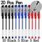 Bulk Gel Pen Set 2050 Pcs Professional Black Blue And Red Writing Pens For School And Office 14