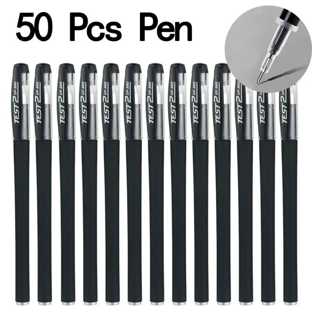 Bulk Gel Pen Set 2050 Pcs Professional Black Blue And Red Writing Pens For School And Office 15