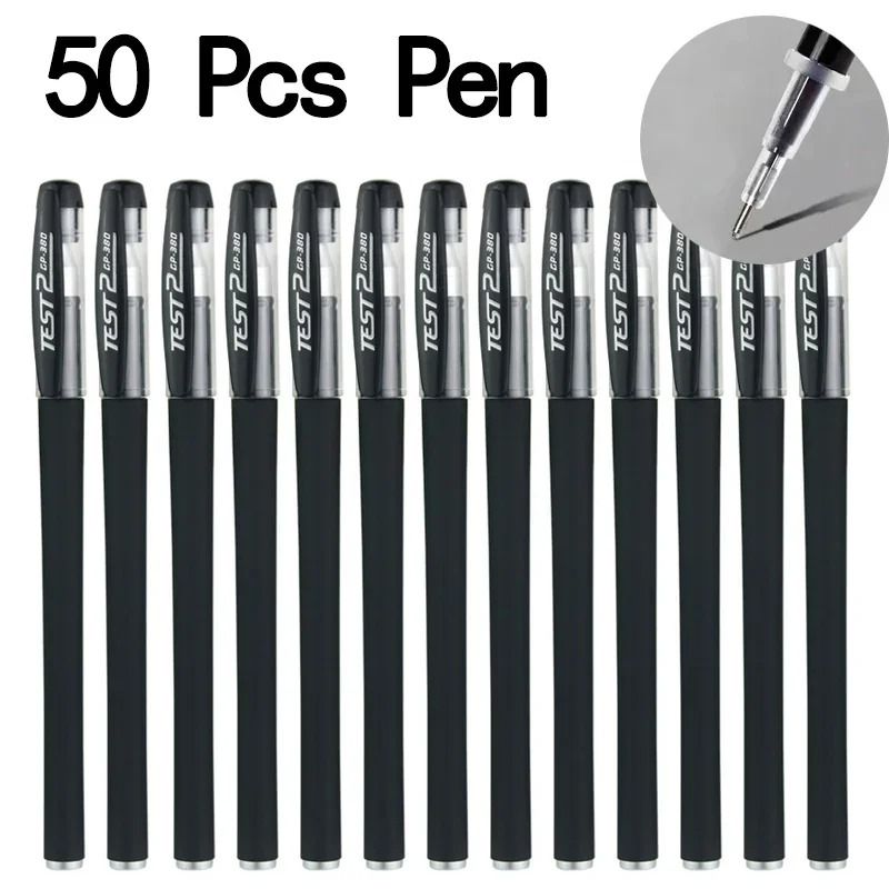 Bulk Gel Pen Set 2050 Pcs Professional Black Blue And Red Writing Pens For School And Office 15