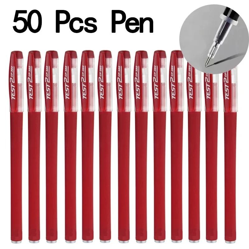 Bulk Gel Pen Set 2050 Pcs Professional Black Blue And Red Writing Pens For School And Office 17