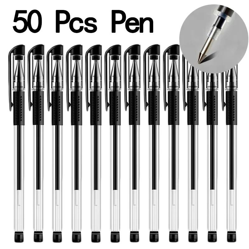 Bulk Gel Pen Set 2050 Pcs Professional Black Blue And Red Writing Pens For School And Office 19