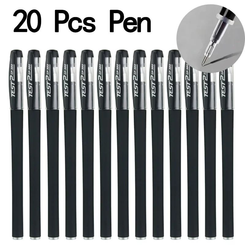 Bulk Gel Pen Set 2050 Pcs Professional Black Blue And Red Writing Pens For School And Office 5