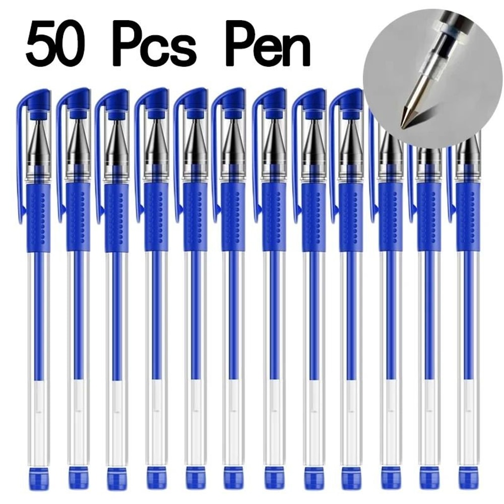 Bulk Gel Pen Set 2050 Pcs Professional Black Blue And Red Writing Pens For School And Office 20