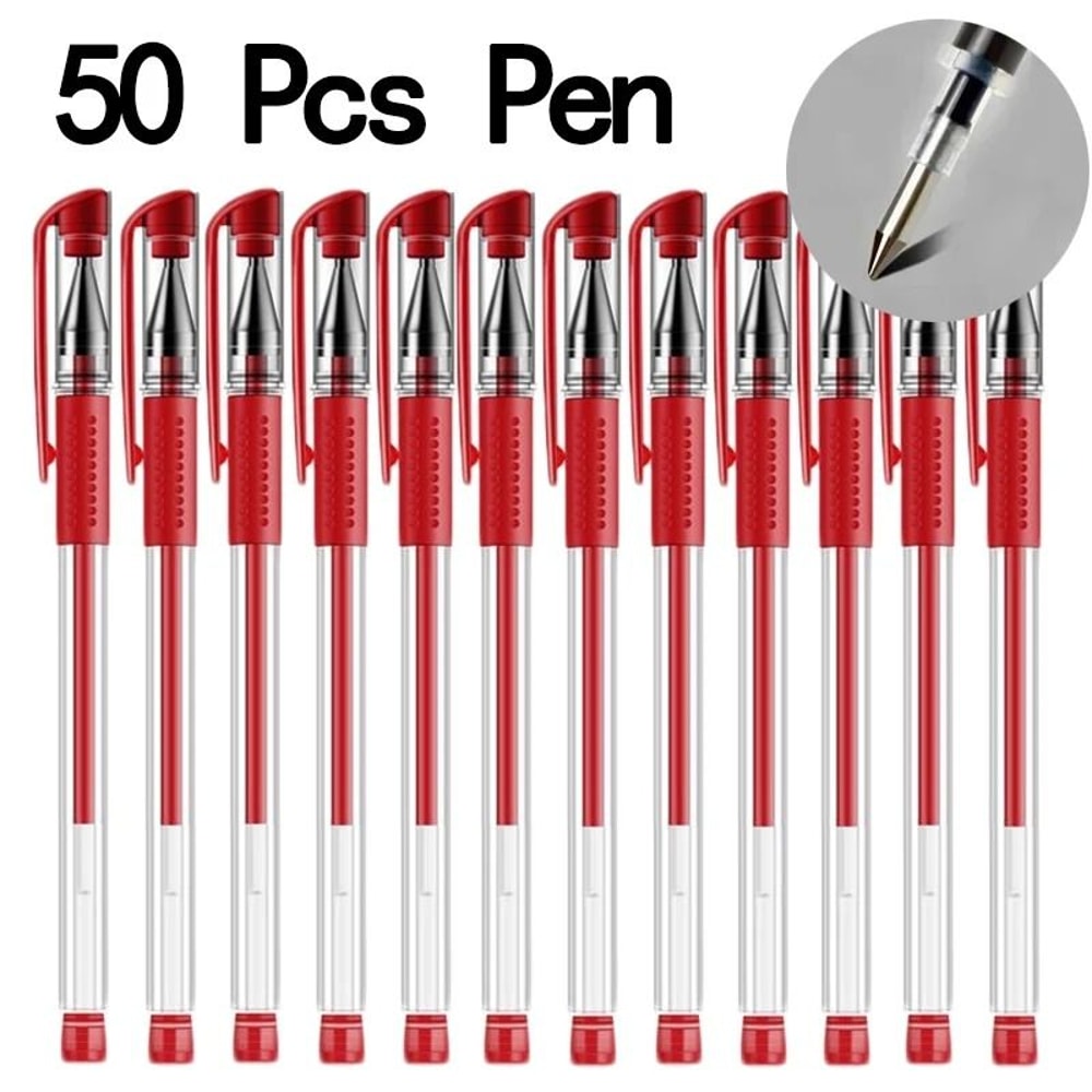 Bulk Gel Pen Set 2050 Pcs Professional Black Blue And Red Writing Pens For School And Office 21