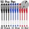 Bulk Gel Pen Set 2050 Pcs Professional Black Blue And Red Writing Pens For School And Office 22