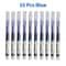 10Piece Professional 05mm NeedleTip Gel Pen Set Straight Liquid Ink For Office And School 7
