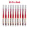 10Piece Professional 05mm NeedleTip Gel Pen Set Straight Liquid Ink For Office And School 8