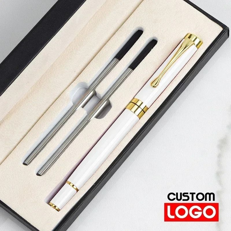 Luxury Metal Signature Roller Pen Executive Business Gift Set With Premium Presentation Box 7