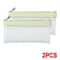 Transparent Matte Large Capacity Pencil Case Versatile School Stationery Cosmetic Organizer Bag 10