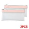 Transparent Matte Large Capacity Pencil Case Versatile School Stationery Cosmetic Organizer Bag 11