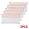 Transparent Matte Large Capacity Pencil Case Versatile School Stationery Cosmetic Organizer Bag 16