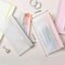 Transparent Matte Large Capacity Pencil Case Versatile School Stationery Cosmetic Organizer Bag 4