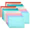 A4 Transparent Waterproof File Bags 510pcs LargeCapacity Snapon Plastic Storage For Archives 0