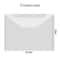 A4 Transparent Waterproof File Bags 510pcs LargeCapacity Snapon Plastic Storage For Archives 1