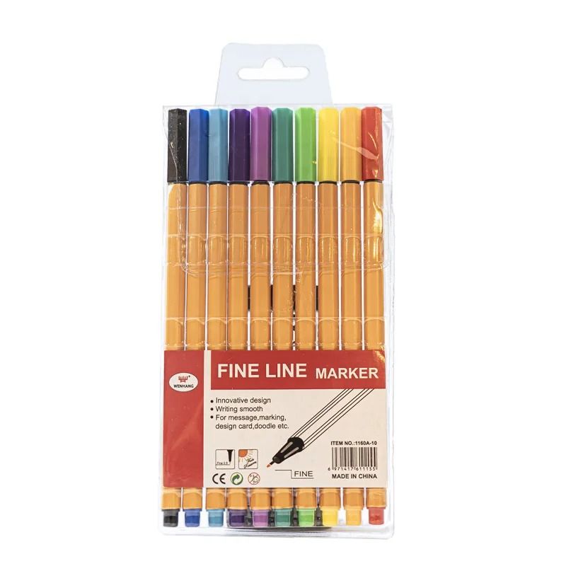 Professional Waterproof Fine Line Pen Set 101824 Colors For Drawing Sketching And NoteTaking 6