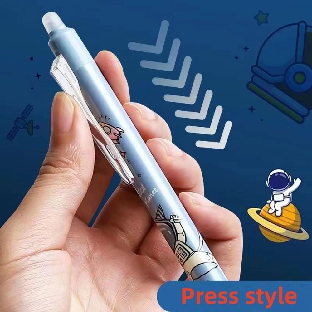 Kawaii Magic Erasable Gel Pen Set 05mm Slide Press Button Drawing Tools For School Office 4