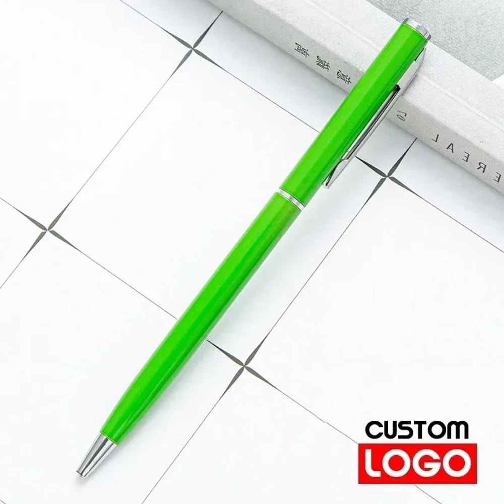 Premium Rose Gold Metal Ballpoint Pens Custom Engraved Logo Executive Gift Set For Business 14