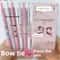Pink Bowknot QuickDry Gel Pens 6pcs Fine Point 05mm Smooth Writing For Office And School Supplies 2