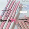 Pink Bowknot QuickDry Gel Pens 6pcs Fine Point 05mm Smooth Writing For Office And School Supplies 3