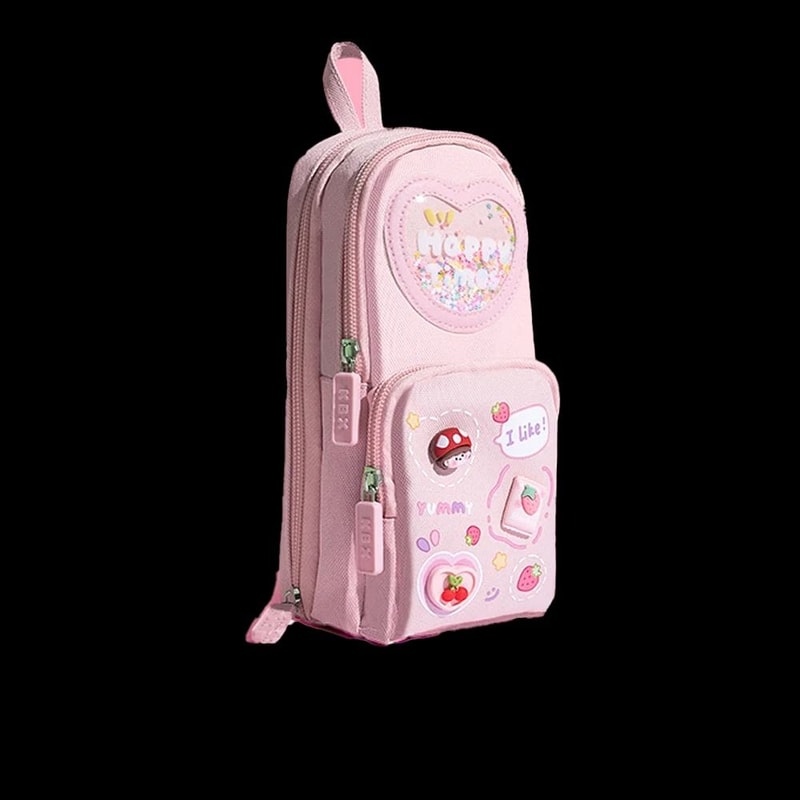 Premium HighAppearance MultiFunctional Pencil Case Schoolbag Set For Primary Students 9