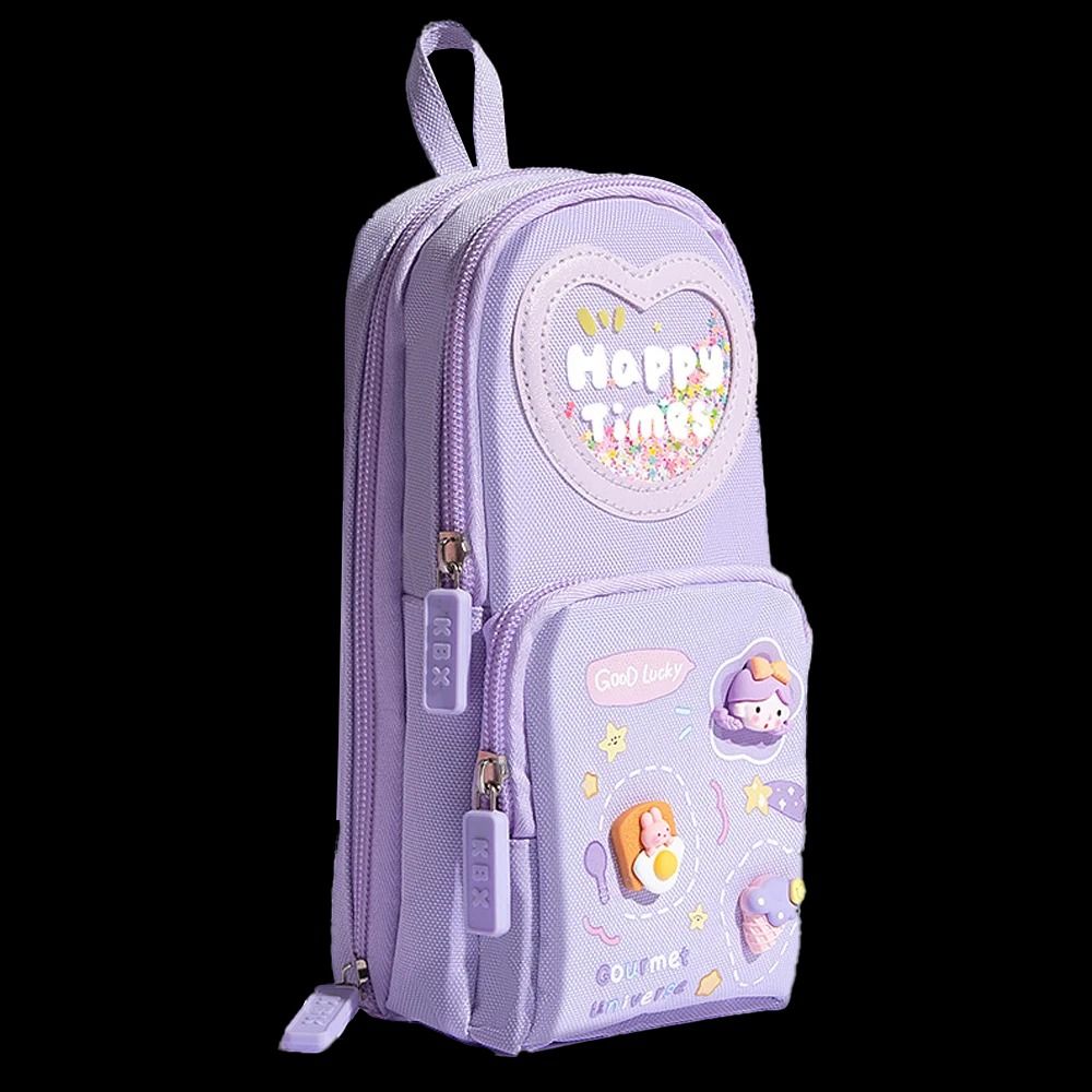 Premium HighAppearance MultiFunctional Pencil Case Schoolbag Set For Primary Students 7