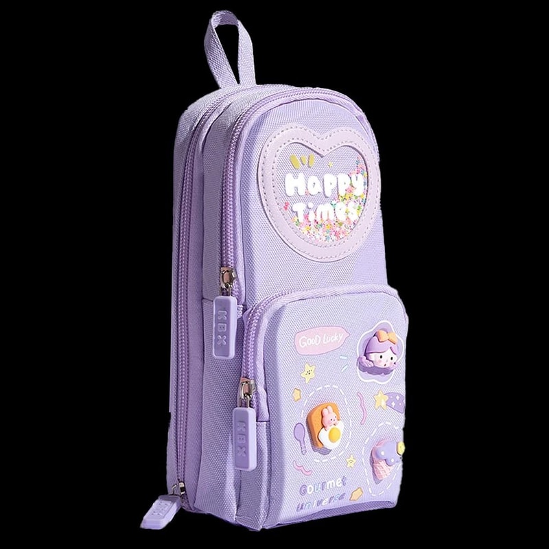 Premium HighAppearance MultiFunctional Pencil Case Schoolbag Set For Primary Students 7