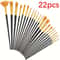 Professional 101222 Piece Art Brush Set Versatile Painting Supplies For Acrylic Watercolor Oil 6
