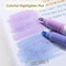 4Color Glitter Highlighter Markers Premium Kawaii Shimmer Stationery For Students And Journaling 3