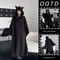 Thickened Padded Pajamas Oversized Hooded OnePiece Sleepwear Luxury Winter Homewear 0