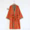 MultiColor Kimono Bathrobe Cotton Loose Home Sleepwear SpringSummer Robe With Belt 13