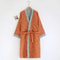 MultiColor Kimono Bathrobe Cotton Loose Home Sleepwear SpringSummer Robe With Belt 15
