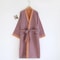 MultiColor Kimono Bathrobe Cotton Loose Home Sleepwear SpringSummer Robe With Belt 16