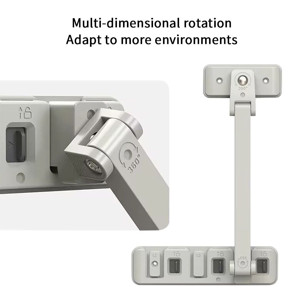 Adjustable Home Window Safety Lock For Baby Protection 3